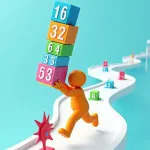 Cube Stack 2048 - free online game