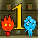 Fireboy and Watergirl 1 Forest Temple - free online game