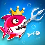 Fish Stab Getting Big - free online game