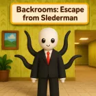 Backrooms: Escape from Slederman - free online game