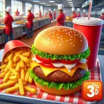 Burger Restaurant Simulator 3D - free online game