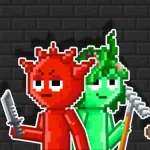 Cubecraft Sandbox: Ragdoll Playground - free online game