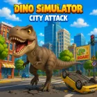 Dino Simulator City Attack - free online game