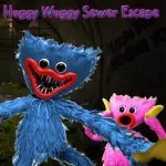 Huggy Wuggy Sewer Escape - free online game
