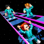 Obby Glass Bridge: Squid Game