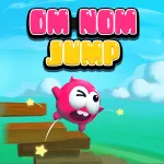 Om Nom Jump - free online game