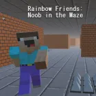 PLay Rainbow Friends: Noob in the Maze now!