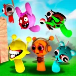 Sprunki Horror Sandbox - free online game