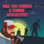 Zombie Apocalypse Quiz - free online game