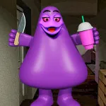 Grimace Birthday Escape - free online game