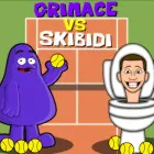 Grimace Vs Skibidi