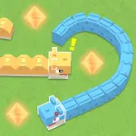 Merge Snake Battle - free online game