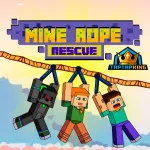 Mine Rope Rescue - free online game