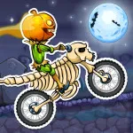 Moto X3M Spooky Land - free online game