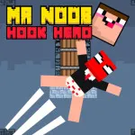Mr Noob Hook Hero - free online game