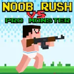 Noob Rush vs Pro Monsters - free online game