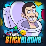 Skibidi StickBloons - free online game