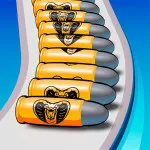 Snake of Bullets Collect and Shoot! - free online game