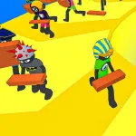 Stickman Planks Fall - free online game